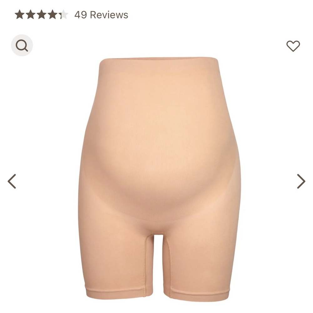 SKIMS Maternity SCULPTING SHORT MID THIGH